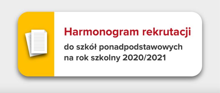 REKRUTACJA DLA KLAS PIERWSZYCH na rok szkolny 2020/2021